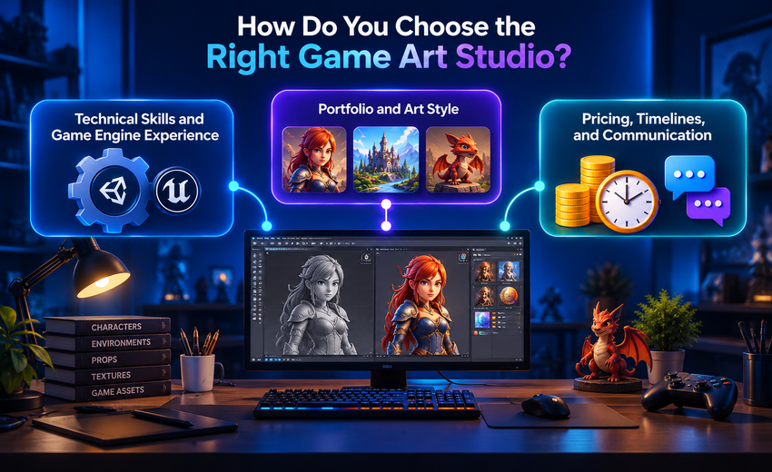 Game Artwork Services, Game Artwork Services in Canada, Game Art Outsourcing, 3D Game Art Services, Game Art Studio, Game Art Outsourcing Costs, 3D Character Modeling Services